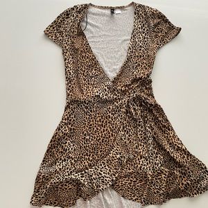 H&M CHEETA DRESS